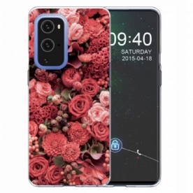 Hoesje voor OnePlus 9 Pro Intense Bloemen