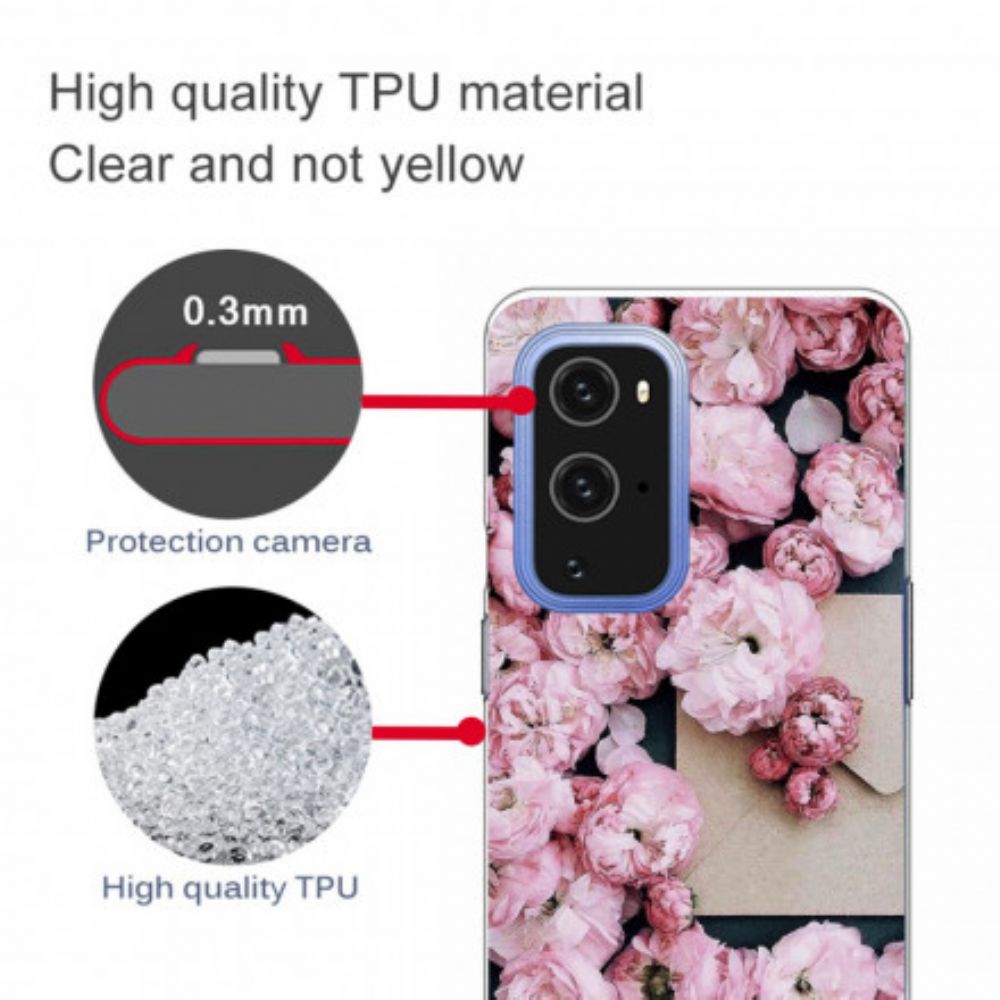 Hoesje voor OnePlus 9 Pro Intense Bloemen