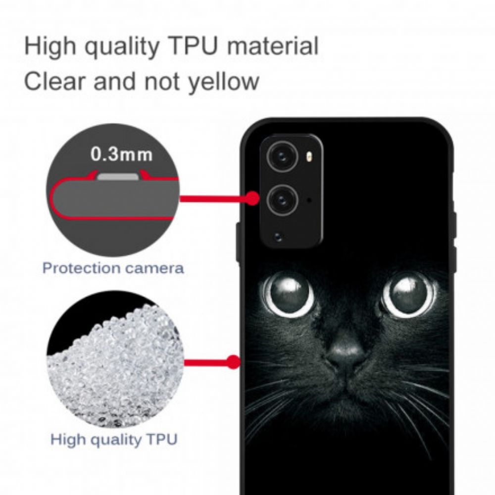 Hoesje voor OnePlus 9 Pro Kattenogen