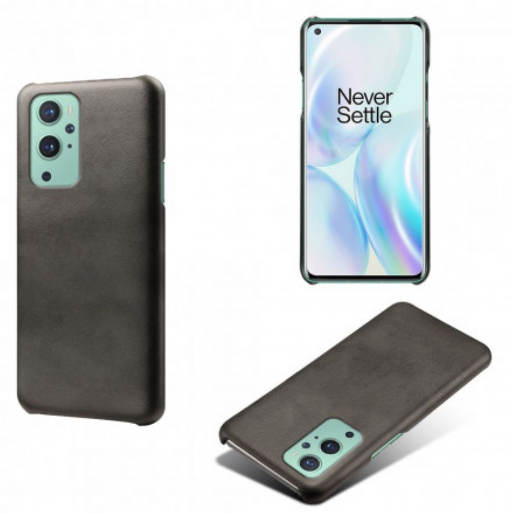 Hoesje voor OnePlus 9 Pro Ksq Leereffect