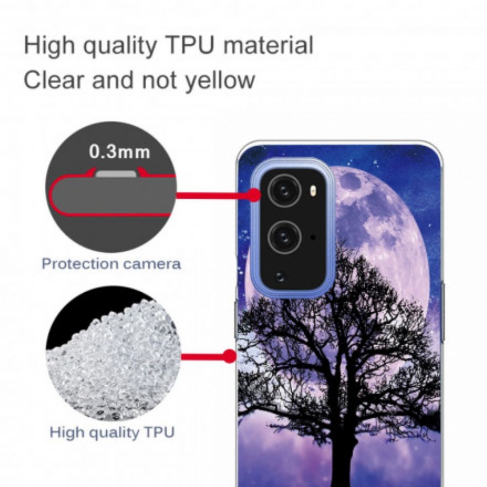 Hoesje voor OnePlus 9 Pro Maanboom