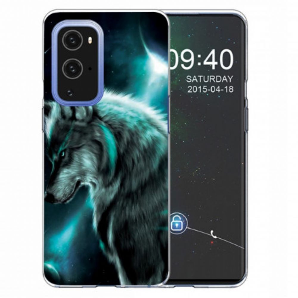 Telefoonhoesje voor OnePlus 9 Pro Koninklijke Wolf