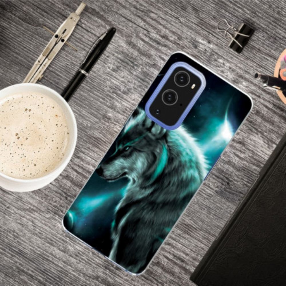 Telefoonhoesje voor OnePlus 9 Pro Koninklijke Wolf