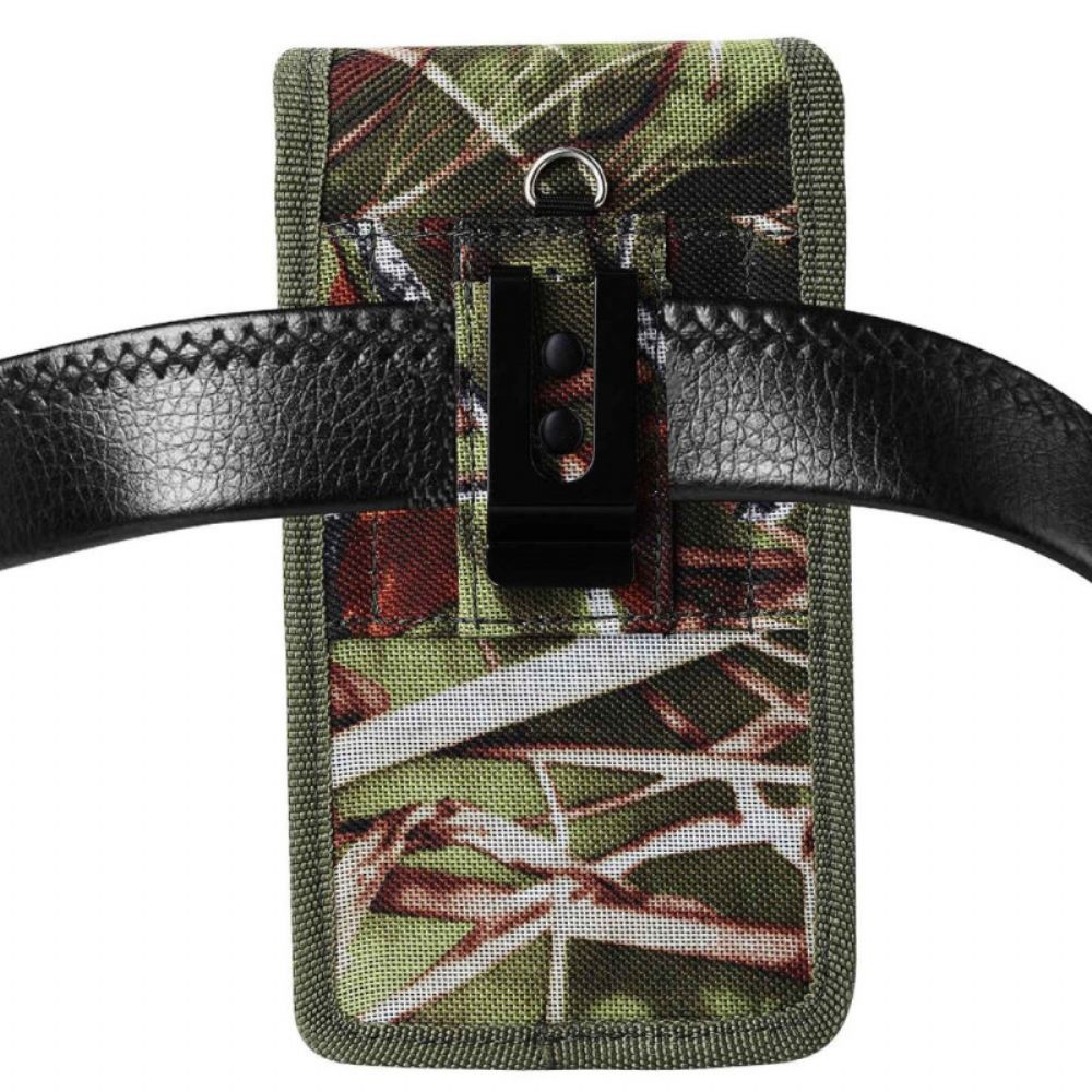 Case voor Samsung Galaxy Z Fold 4 Camouflage Textiel