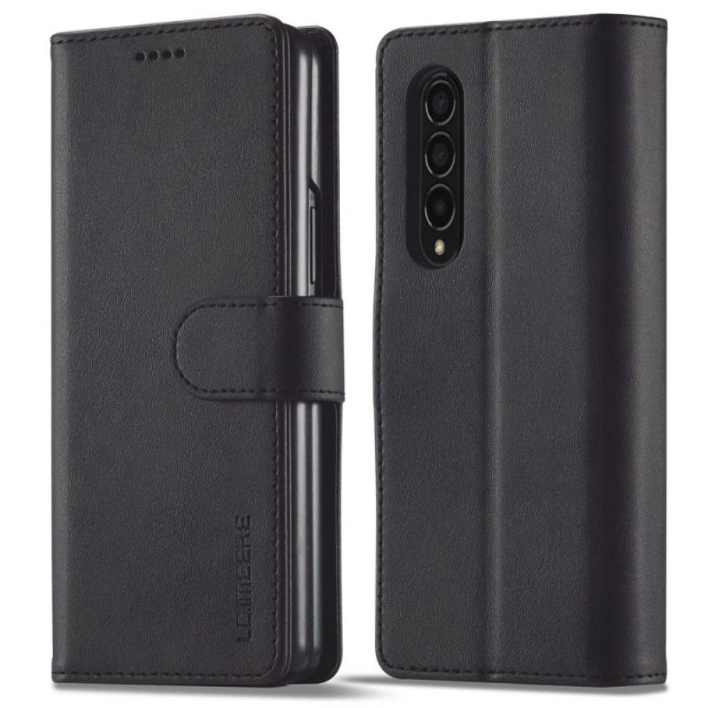 Flip Case voor Samsung Galaxy Z Fold 4 Lc. Imeeke Klassiek Kunstleer