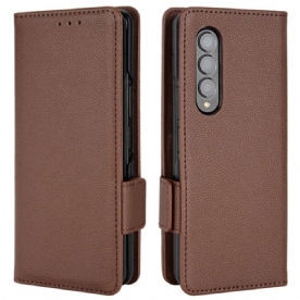 Folio-hoesje voor Samsung Galaxy Z Fold 4 Kunstleer Winston