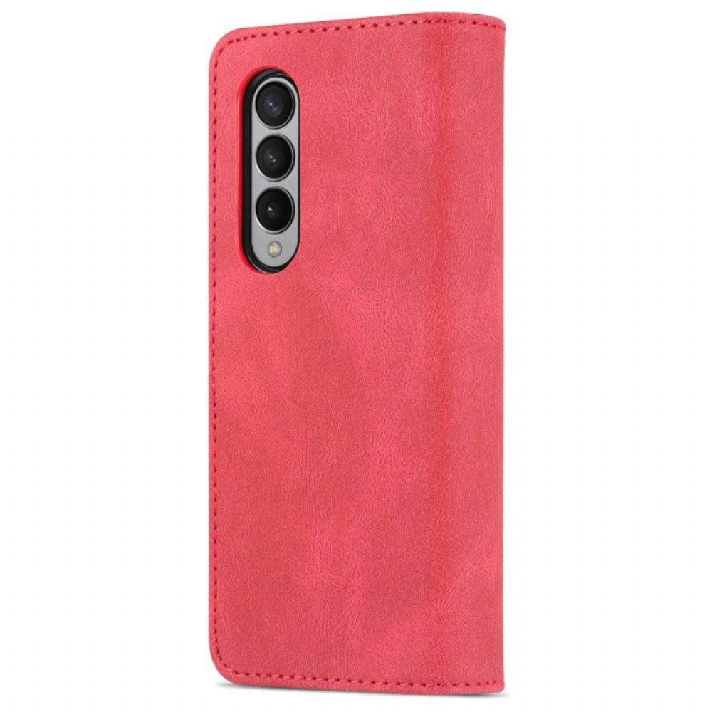 Folio-hoesje voor Samsung Galaxy Z Fold 4 Portemonnee Azns Naden Portemonnee