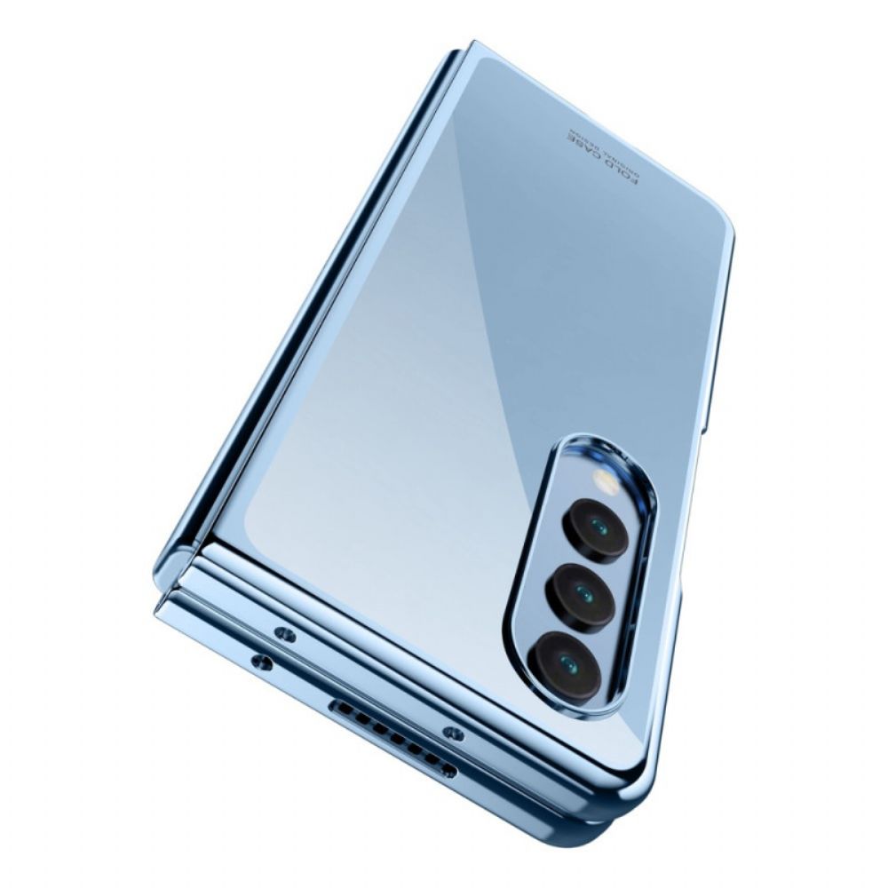 Hoesje voor Samsung Galaxy Z Fold 4 Discreet Metaal