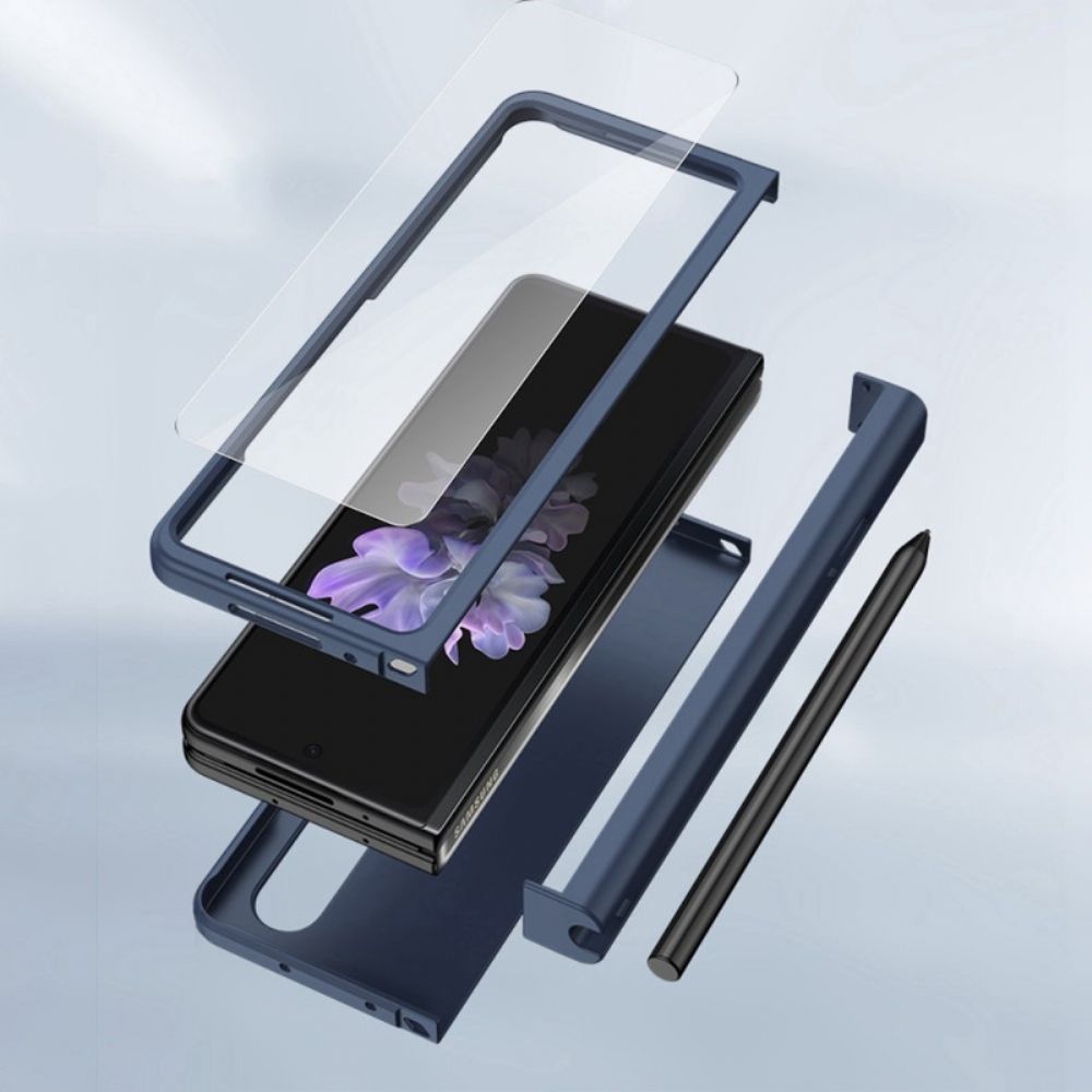 Hoesje voor Samsung Galaxy Z Fold 4 Discrete Mat Scharnierend