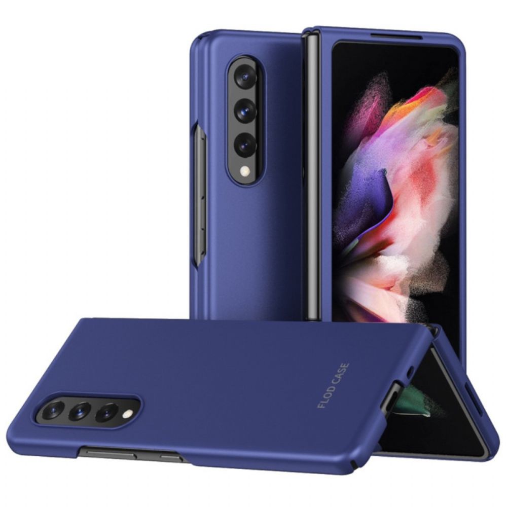 Hoesje voor Samsung Galaxy Z Fold 4 Flod-behuizing Metallic