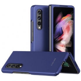 Hoesje voor Samsung Galaxy Z Fold 4 Flod-behuizing Metallic