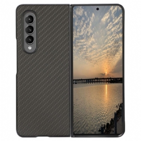 Hoesje voor Samsung Galaxy Z Fold 4 Koolstofvezel