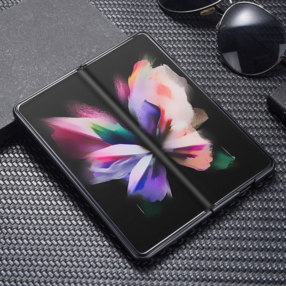 Hoesje voor Samsung Galaxy Z Fold 4 Resistente Kunstleerzaken