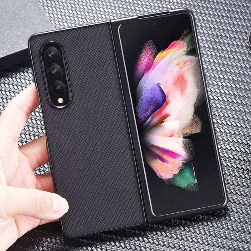 Hoesje voor Samsung Galaxy Z Fold 4 Resistente Kunstleerzaken