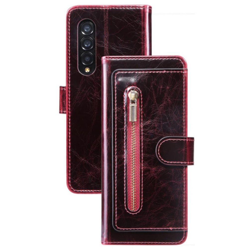 Leren Hoesje voor Samsung Galaxy Z Fold 4 Faux Leather Multi-pockets