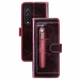 Leren Hoesje voor Samsung Galaxy Z Fold 4 Faux Leather Multi-pockets