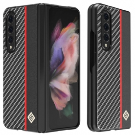 Telefoonhoesje voor Samsung Galaxy Z Fold 4 Koolstofvezellijn Lc. Imeeke