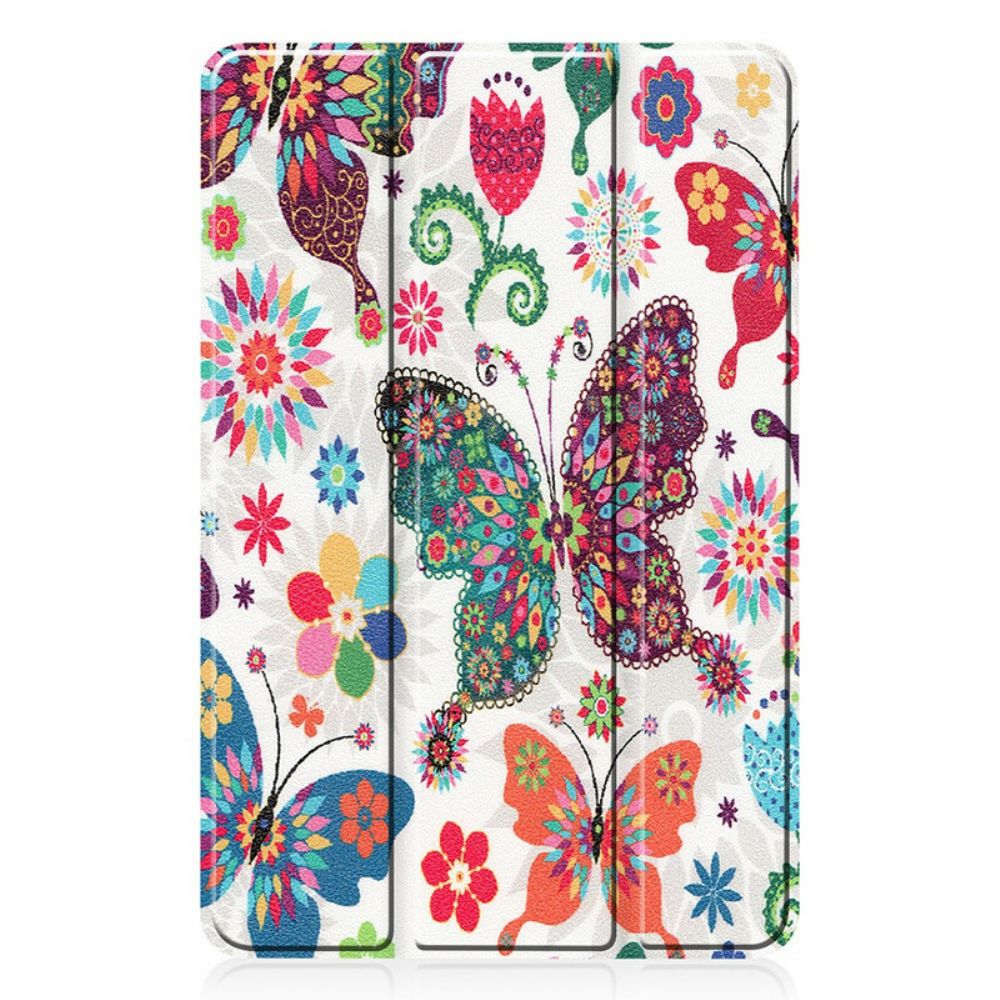 Bescherming Hoesje voor Huawei MatePad Pro Retro Vlinders En Bloemen