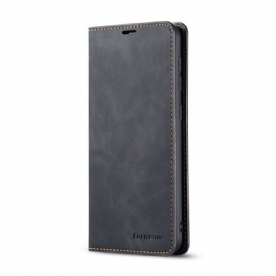 Bescherming Hoesje voor Samsung Galaxy A41 Folio-hoesje Lederen Effect Forwenw