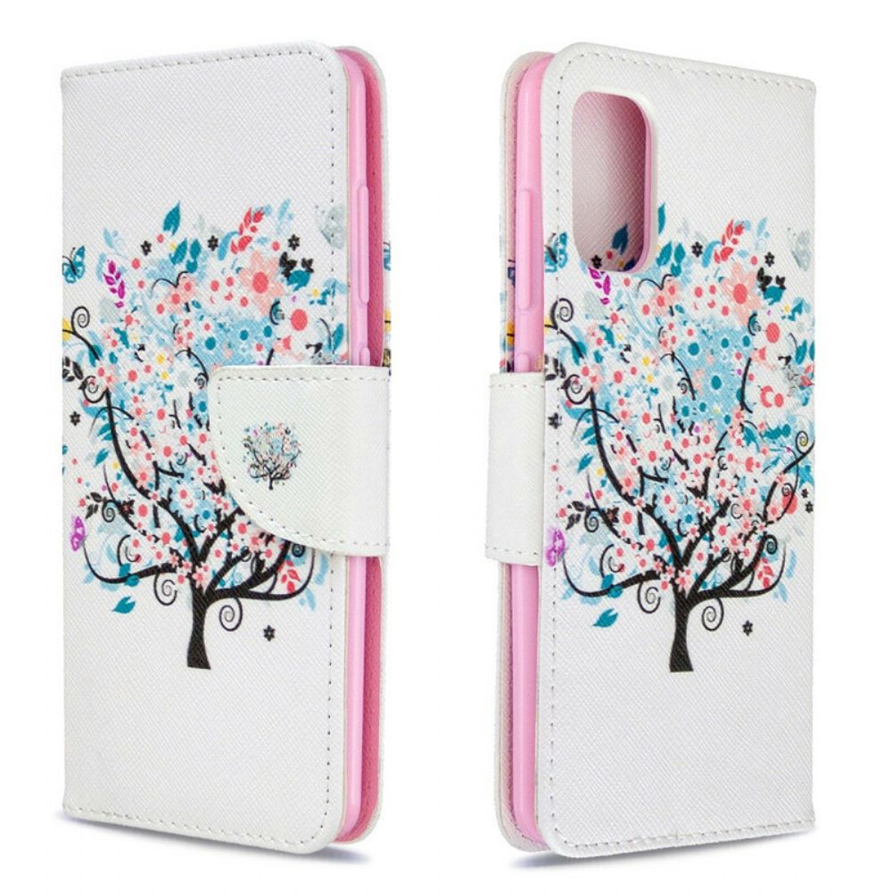 Flip Case voor Samsung Galaxy A41 Bloemrijke Boom