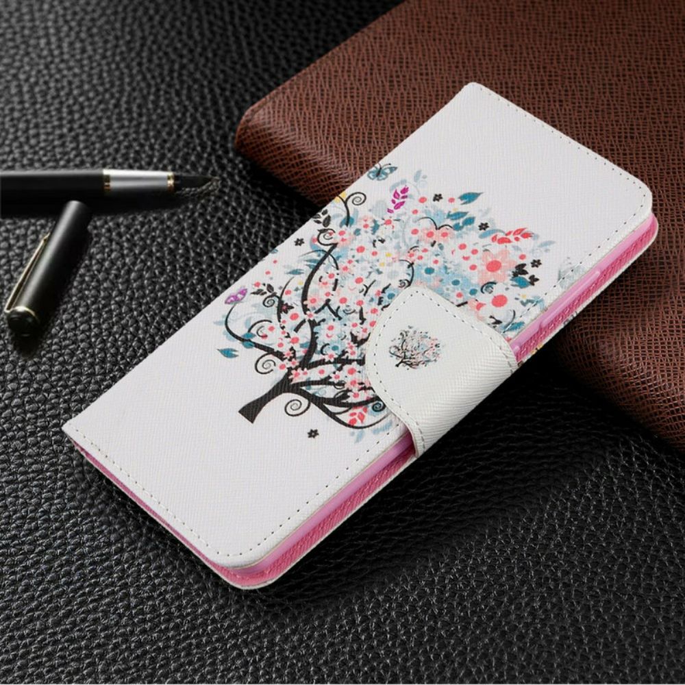 Flip Case voor Samsung Galaxy A41 Bloemrijke Boom