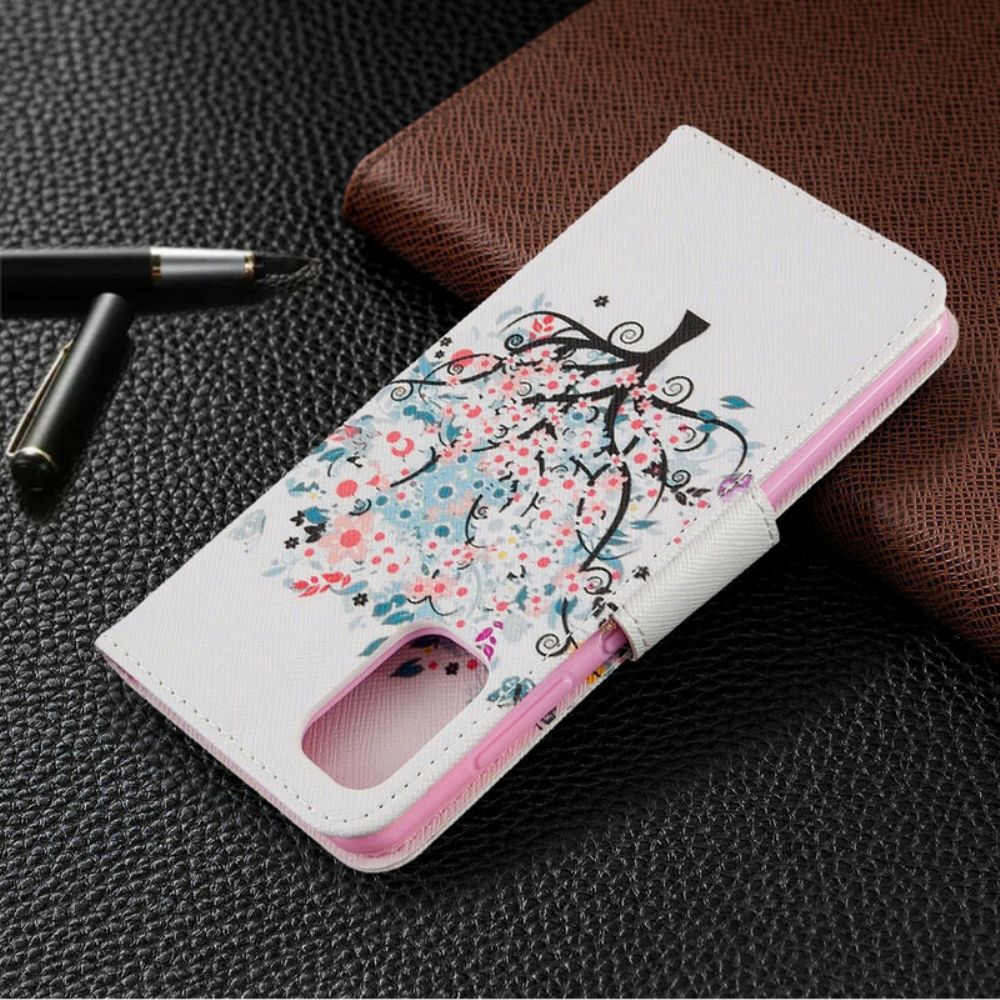 Flip Case voor Samsung Galaxy A41 Bloemrijke Boom