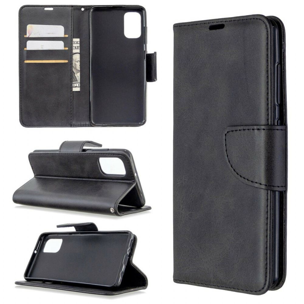 Folio-hoesje voor Samsung Galaxy A41 Flip Case Gladde Schuine Klep