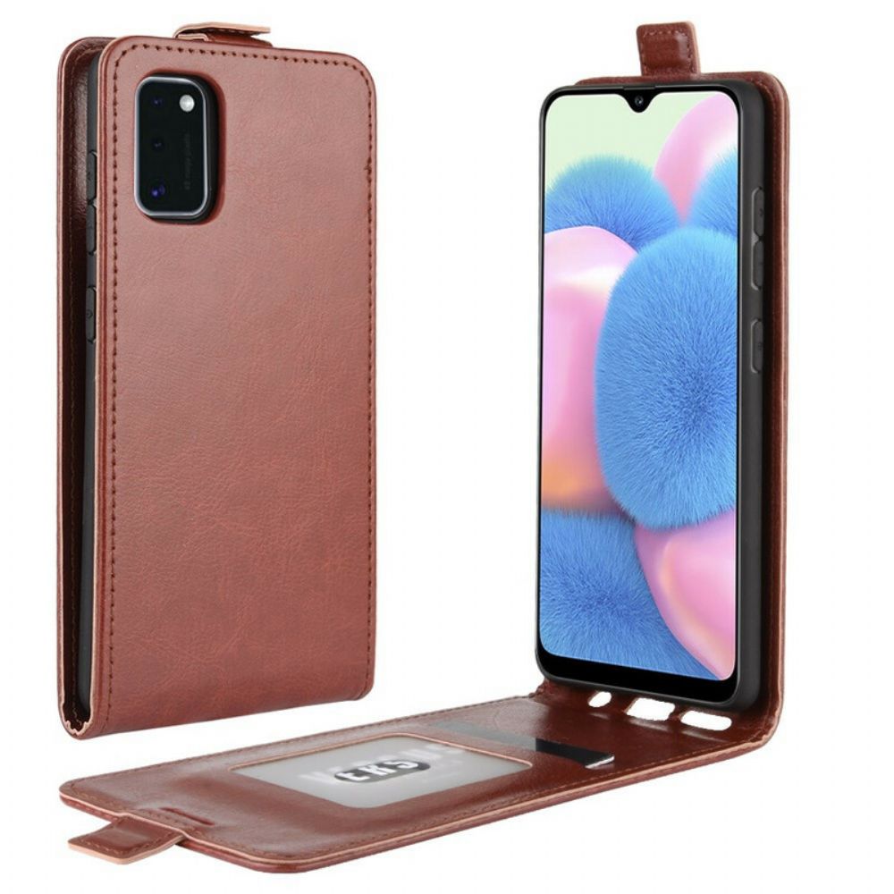 Folio-hoesje voor Samsung Galaxy A41 Flip Case Opvouwbaar Leereffect