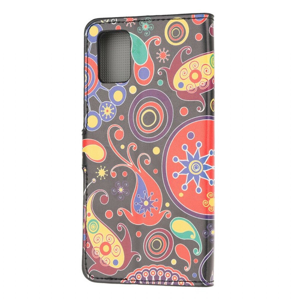 Folio-hoesje voor Samsung Galaxy A41 Galaxy-ontwerp