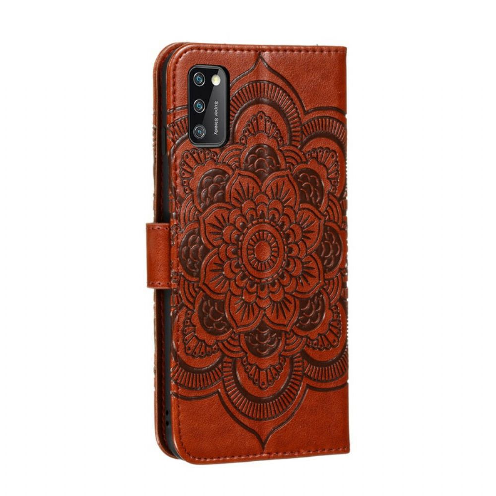 Folio-hoesje voor Samsung Galaxy A41 Integer Mandala