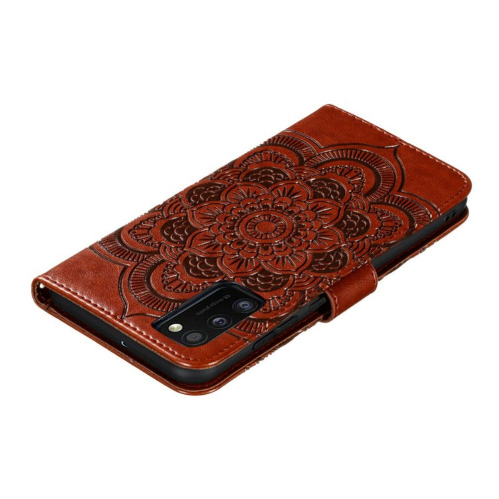 Folio-hoesje voor Samsung Galaxy A41 Integer Mandala