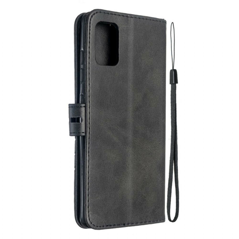 Folio-hoesje voor Samsung Galaxy A41 Kunstleer Beste Case