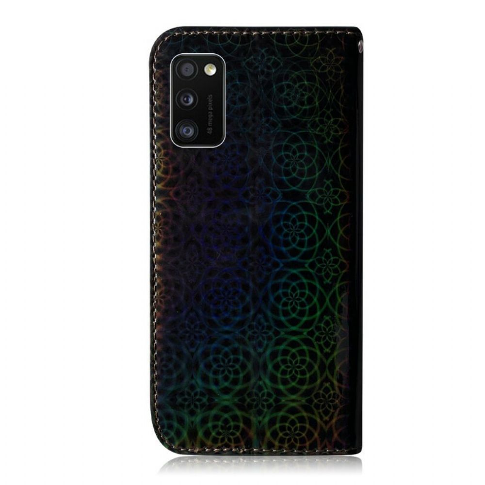 Folio-hoesje voor Samsung Galaxy A41 Pure Kleur