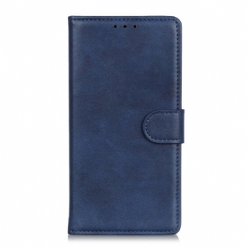 Folio-hoesje voor Samsung Galaxy A41 Retro Mat Leereffect