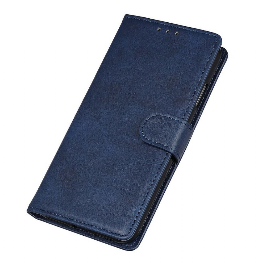 Folio-hoesje voor Samsung Galaxy A41 Retro Mat Leereffect