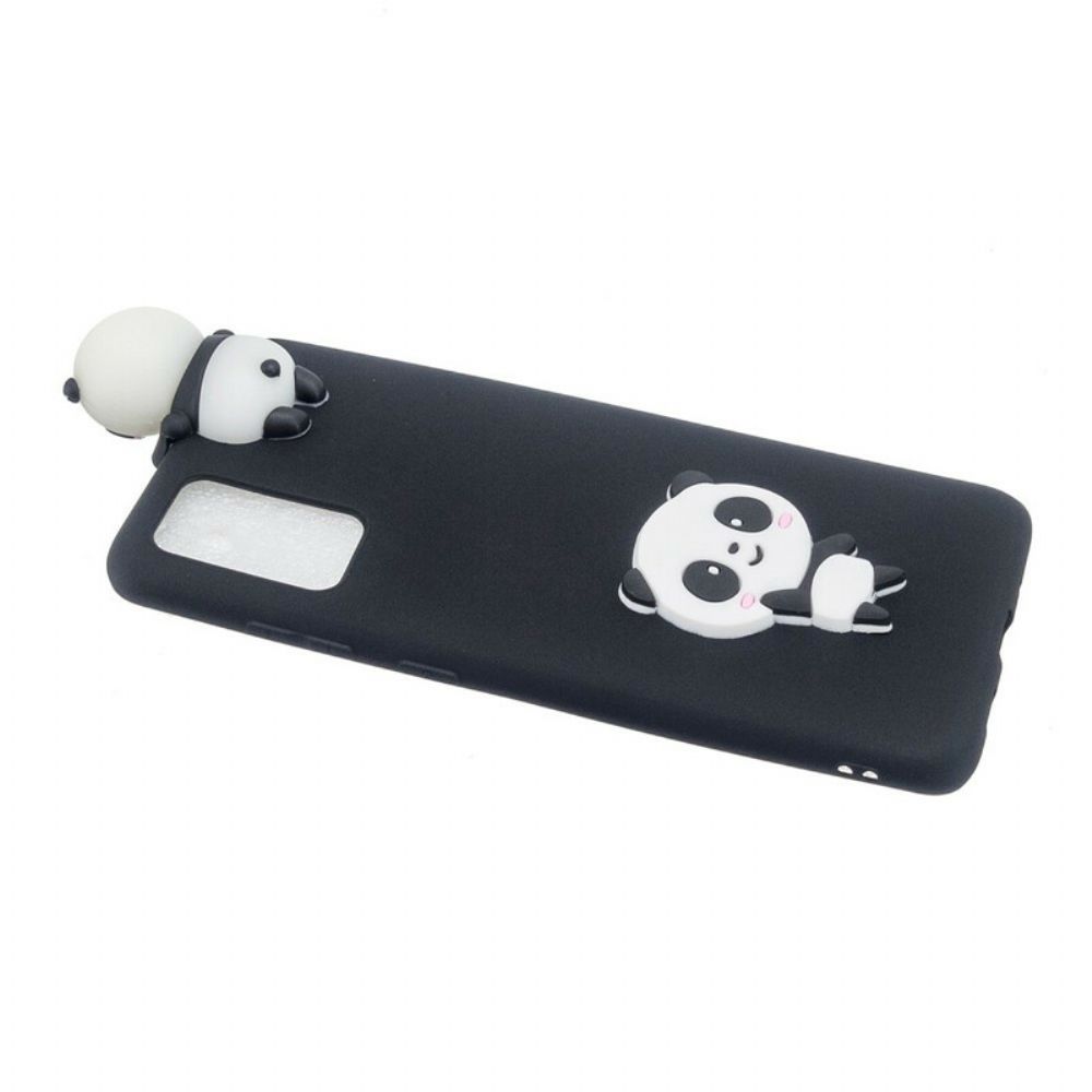 Hoesje voor Samsung Galaxy A41 Panda 3d