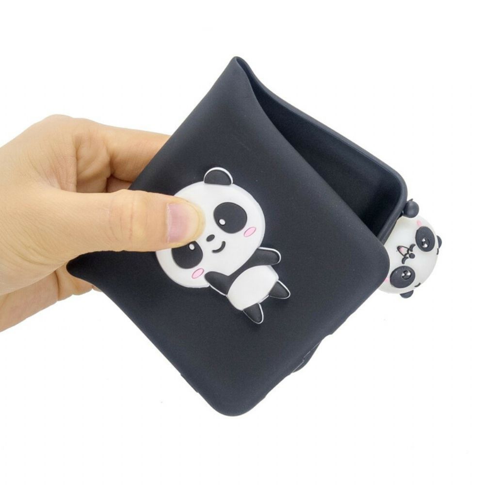 Hoesje voor Samsung Galaxy A41 Panda 3d