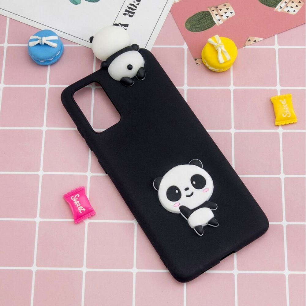 Hoesje voor Samsung Galaxy A41 Panda 3d