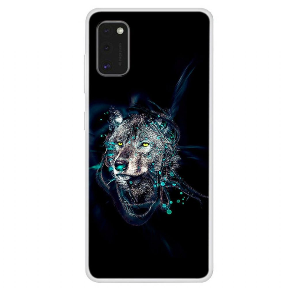 Hoesje voor Samsung Galaxy A41 Wolf