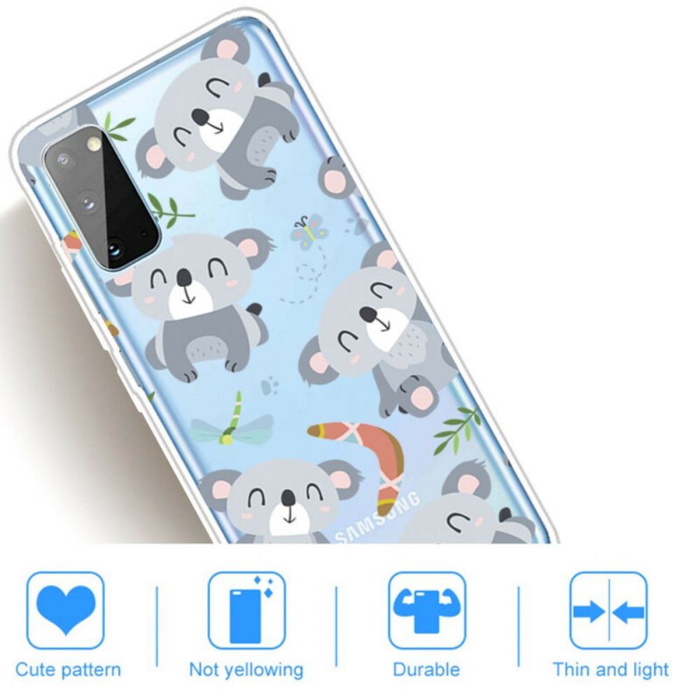 Telefoonhoesje voor Samsung Galaxy A41 Schattige Koala's