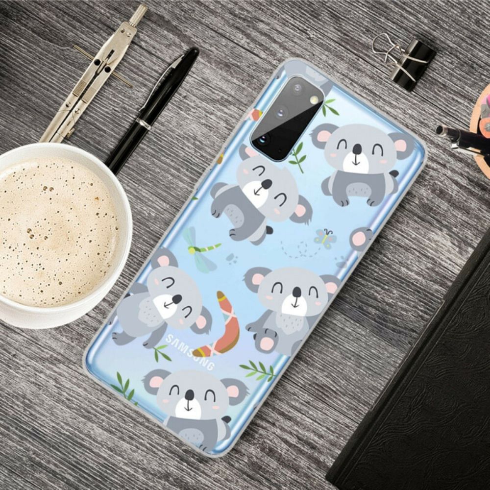 Telefoonhoesje voor Samsung Galaxy A41 Schattige Koala's