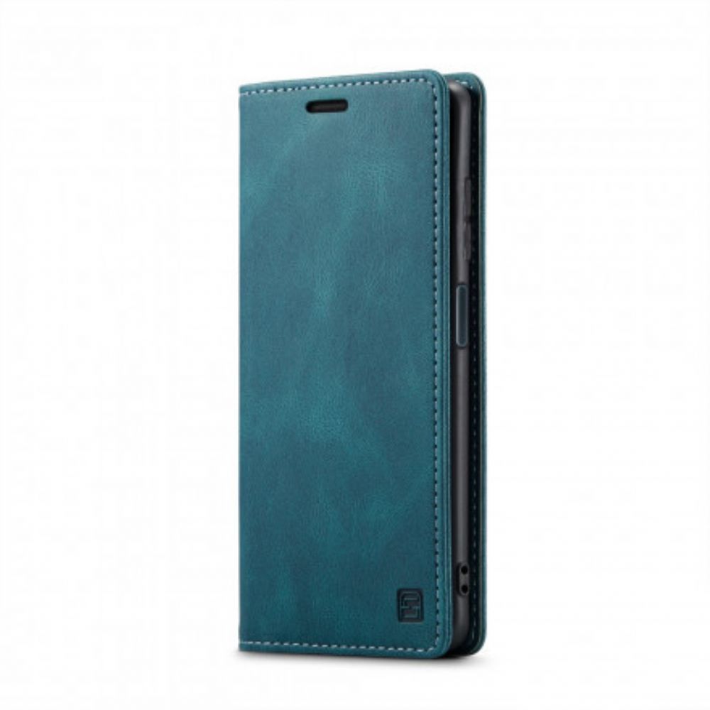 Bescherming Hoesje voor Samsung Galaxy S21 5G Folio-hoesje Autspace Rfid-serie