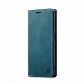 Bescherming Hoesje voor Samsung Galaxy S21 5G Folio-hoesje Autspace Rfid-serie