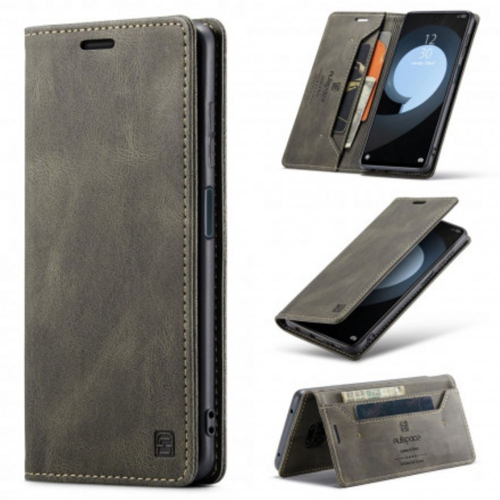 Bescherming Hoesje voor Samsung Galaxy S21 5G Folio-hoesje Autspace Rfid-serie