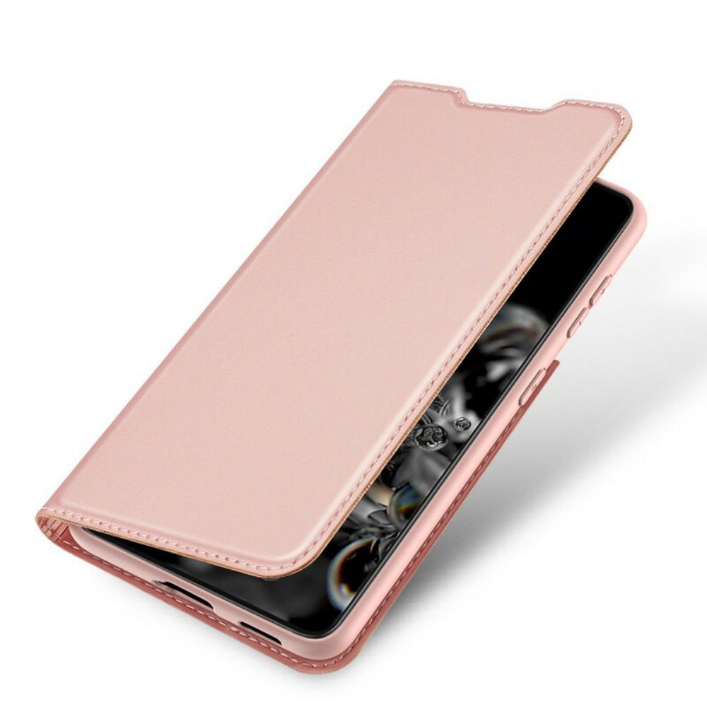 Bescherming Hoesje voor Samsung Galaxy S21 5G Folio-hoesje Dux Ducis Pro-skin