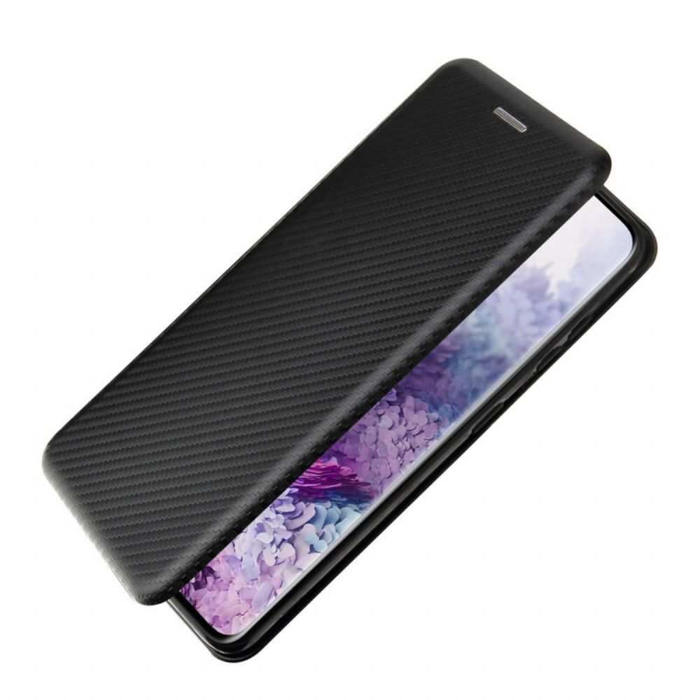 Bescherming Hoesje voor Samsung Galaxy S21 5G Folio-hoesje Koolstofvezel