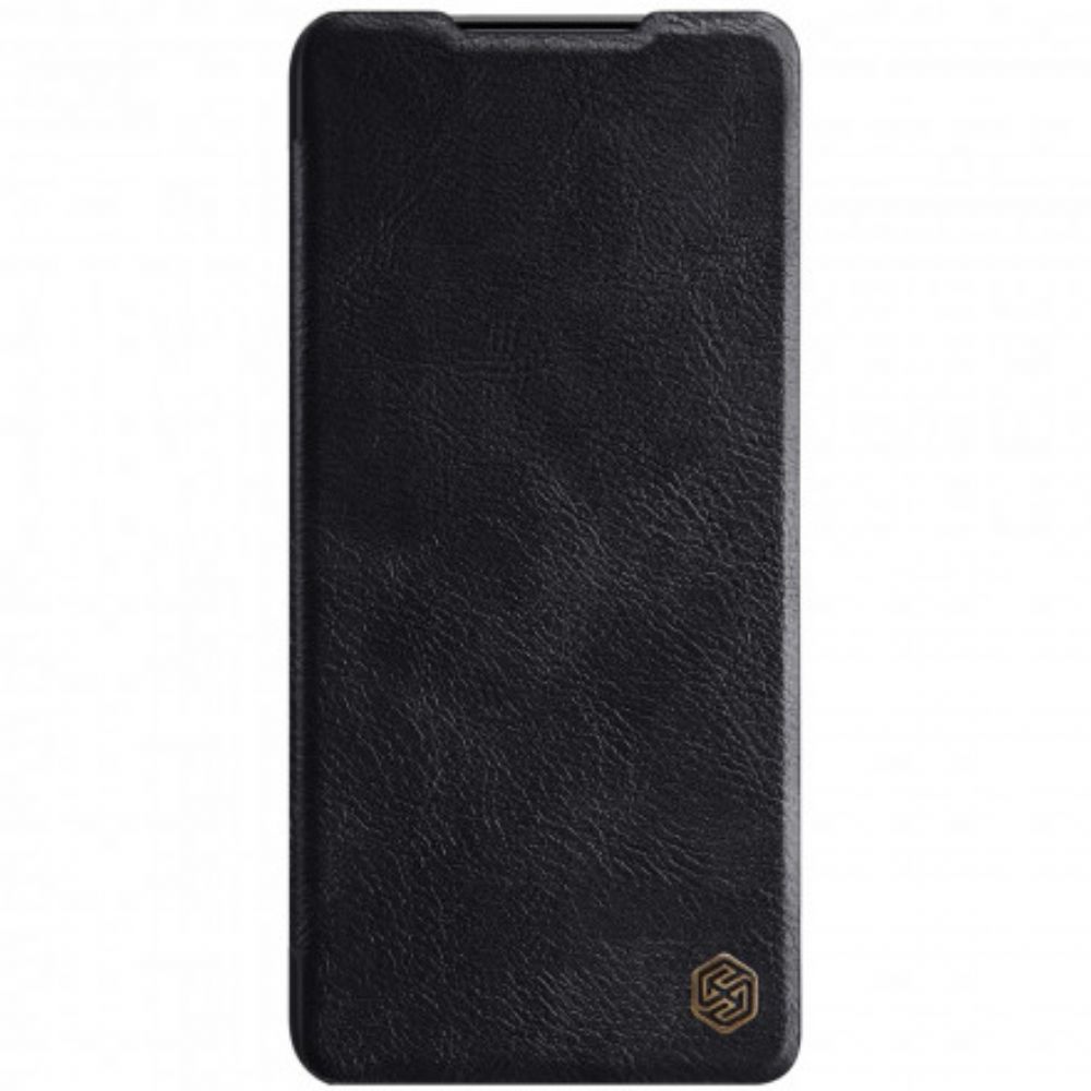 Bescherming Hoesje voor Samsung Galaxy S21 5G Folio-hoesje Nillkin Qin-serie