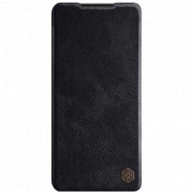 Bescherming Hoesje voor Samsung Galaxy S21 5G Folio-hoesje Nillkin Qin-serie