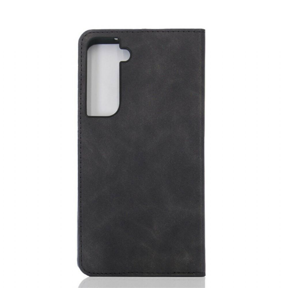 Bescherming Hoesje voor Samsung Galaxy S21 5G Folio-hoesje Skin-touch