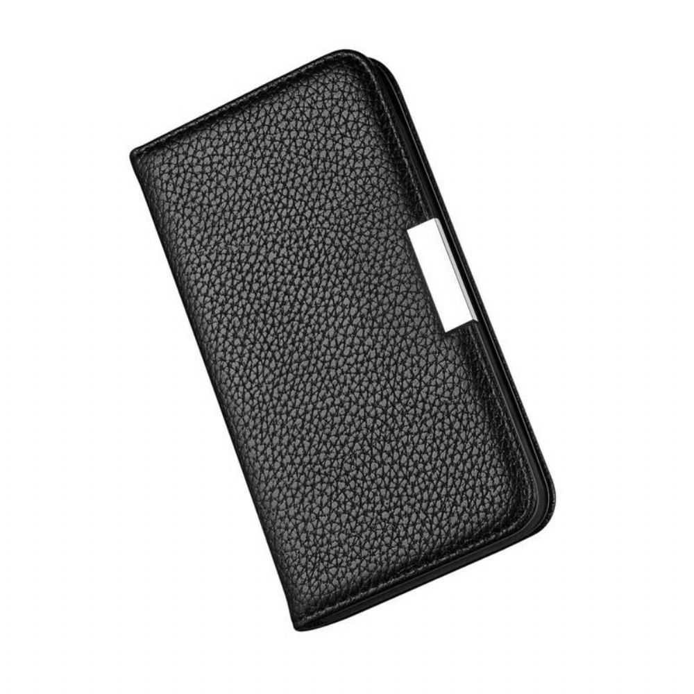 Bescherming Hoesje voor Samsung Galaxy S21 5G Folio-hoesje Ultra Chique Litchi Kunstleer